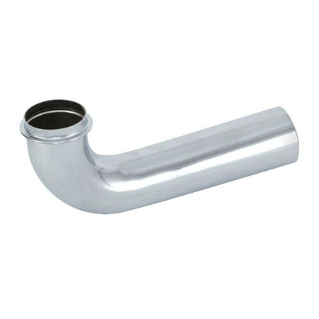 Thrifco Plumbing 22 Gauge 1-1/2 Inch x 7 Inch Chrome Plated Brass Beaded Wall Be 4400663